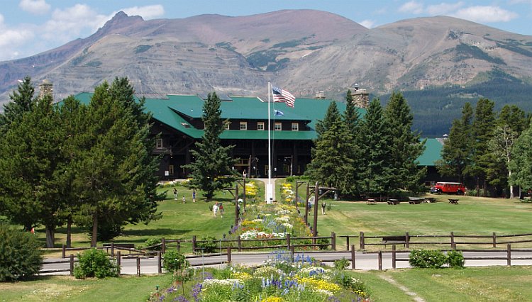 current image of exterior at Glacier Park Lodge
