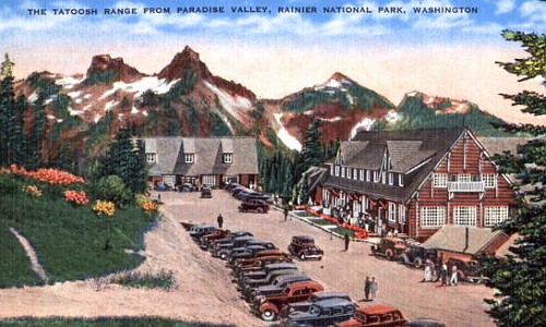 1950s image of the former Paradise Lodge